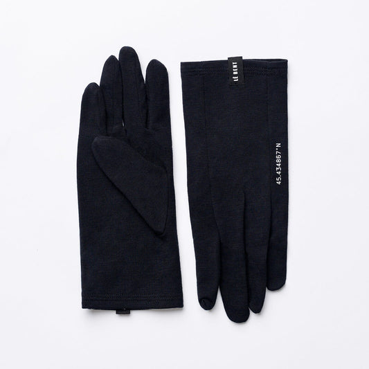 LE BENT S / BLACK Le Bent Merino Glove Liner