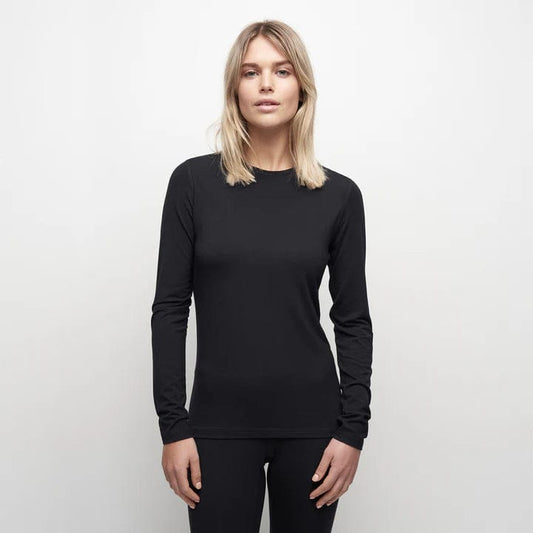 LE BENT L / BLACK Le Bent Womens Lightweight Crew