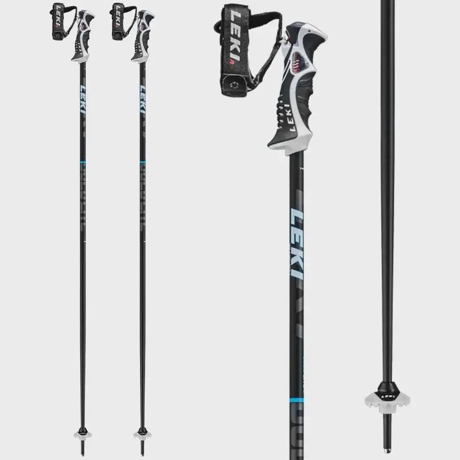 Leki Bold S Lite Ski Pole Blue