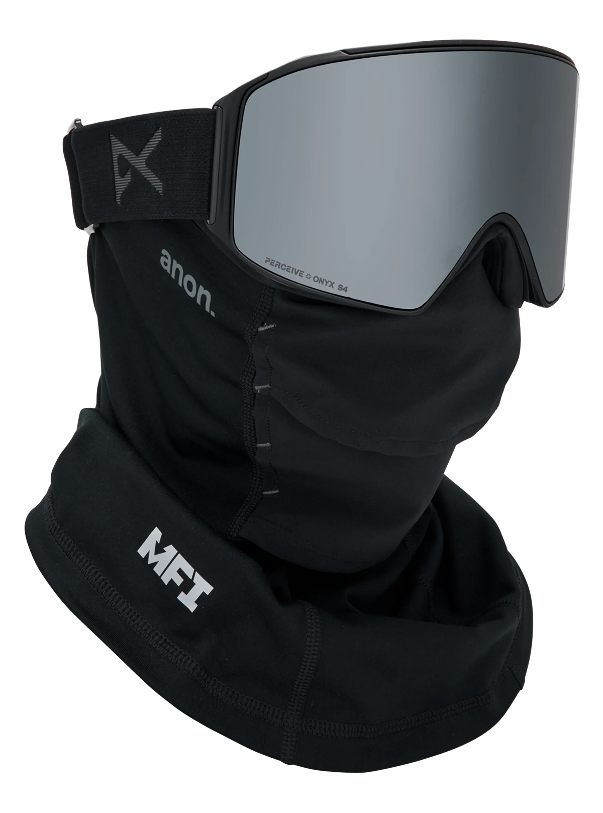 Anon M4S Goggles Low Bridge Cylindrical + Bonus Lens + MFI Face Mask