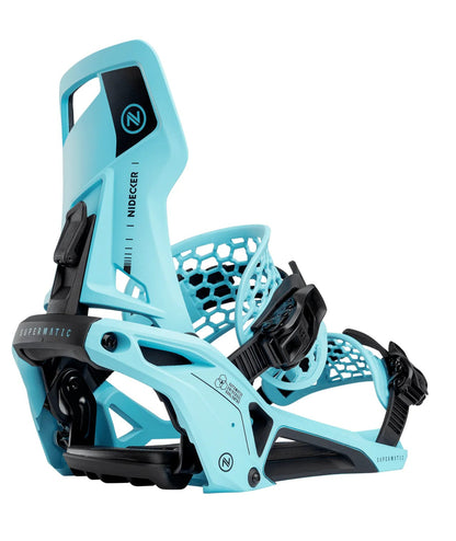 NIDECKER Nidecker Supermatic Binding Cyan - Hands Free