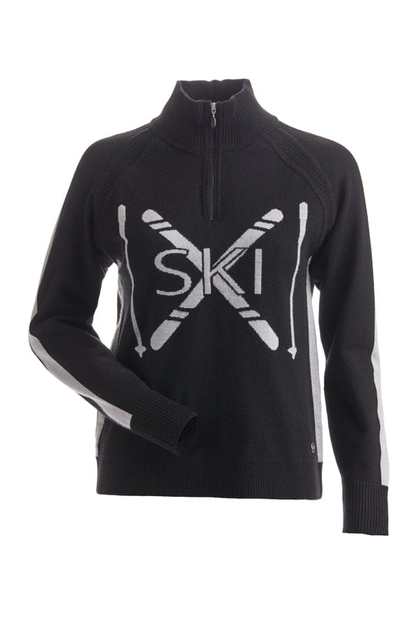 NILS S / BLACK Nils Cross Country Knit Black