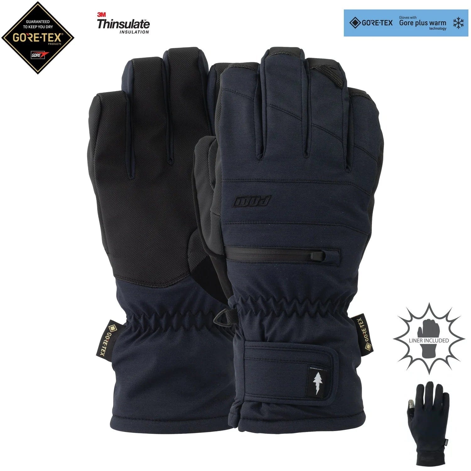 POW 2XL / BLACK Pow Wayback GTX Short Mens Glove