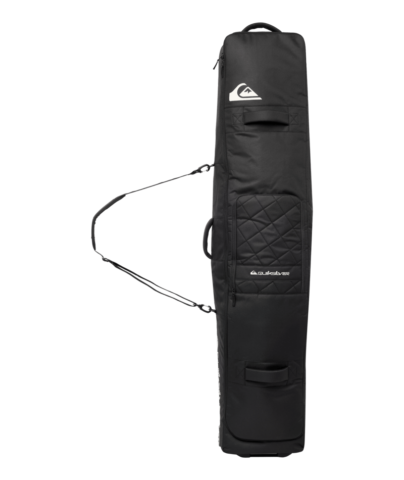 QUIKSILVER BLACK QUIKSILVER PLATTED BOARDBAG