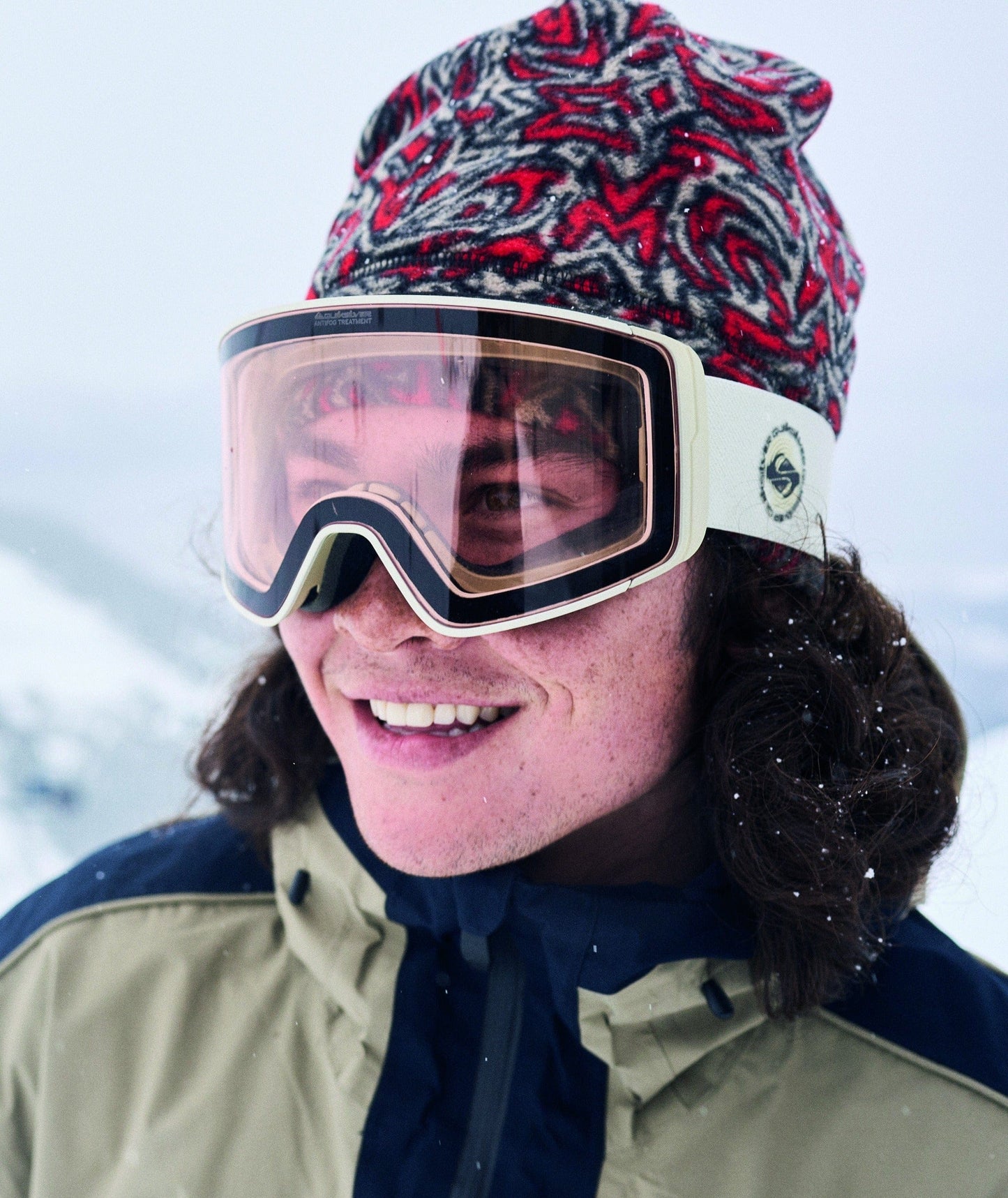 QUIKSILVER SATURN FALLEN ROCK Quicksilver Jackson Fleece Beanie