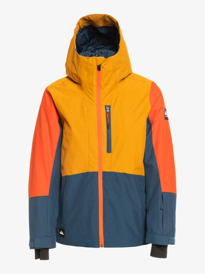 QUIKSILVER L / BROWN Quiksilver Kai Jones Ambition Youth Snow Jacket