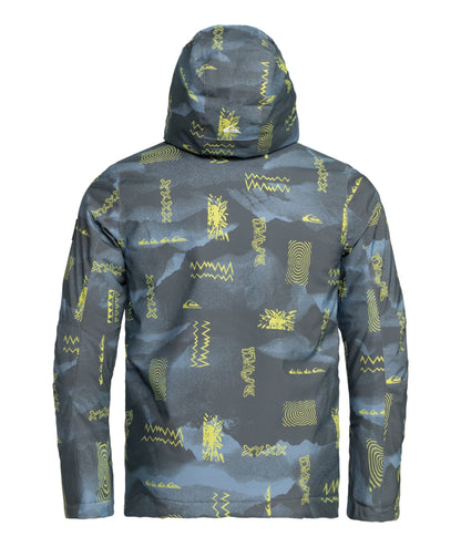 QUIKSILVER Quiksilver Mission Printed Youth Jacket Flint Stone