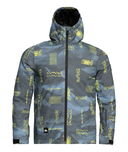 QUIKSILVER Quiksilver Mission Printed Youth Jacket Flint Stone