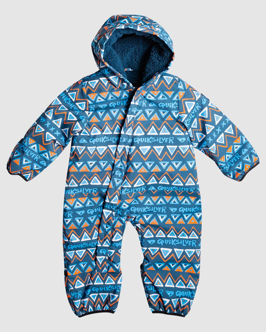 QUIKSILVER 12-18MTHS / Majolica Blue Quiksilver Baby Snow Suit