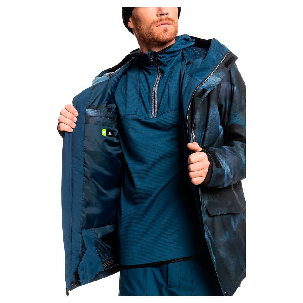 QUIKSILVER Quiksilver Mission Printed Mens Snow Jacket