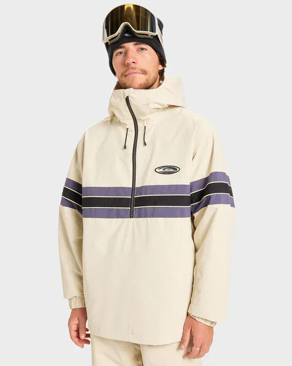 QUIKSILVER S / Bone QUIKSILVER STEEZE JACKET