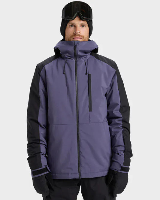 QUIKSILVER S / GRAYSTONE QUIKSILVER MISSION SOLID JACKET