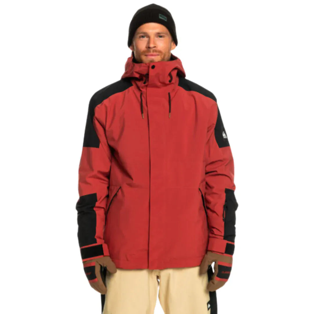 QUIKSILVER XS / Marsala Quiksilver Radicalo Mens Snow Jacket