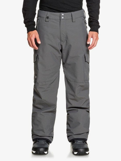 QUIKSILVER Quiksilver Porter Mens Snow Pant Iron Gate