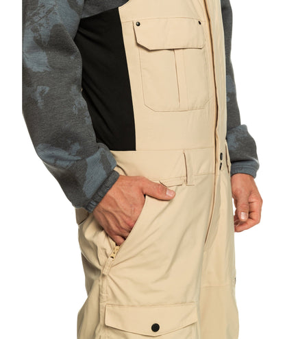 QUIKSILVER Quiksilver Utility Bib 2024 Snow Pant Khaki