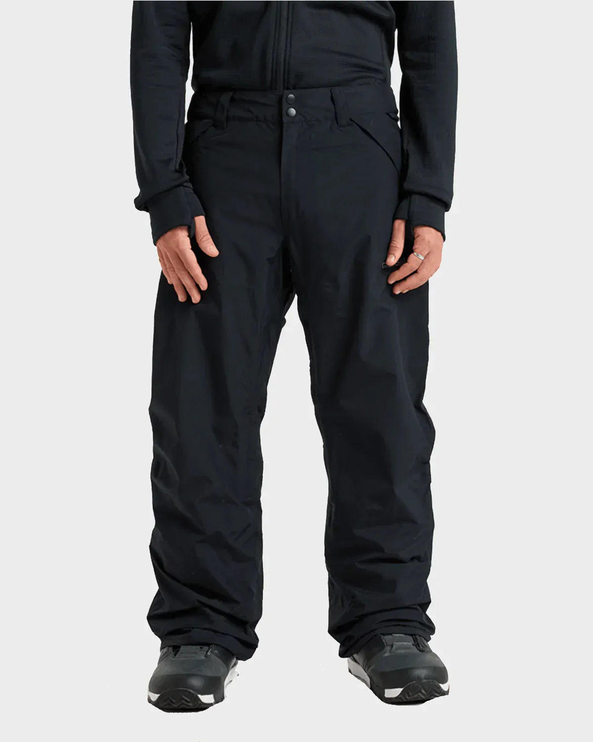 QUIKSILVER S / BLACK QUIKSILVER MISSION GORETEX PANT