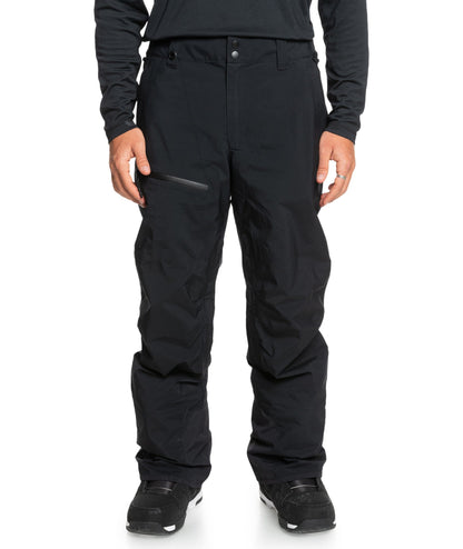 QUIKSILVER S / BLACK Quiksilver Mission Goretex Pant