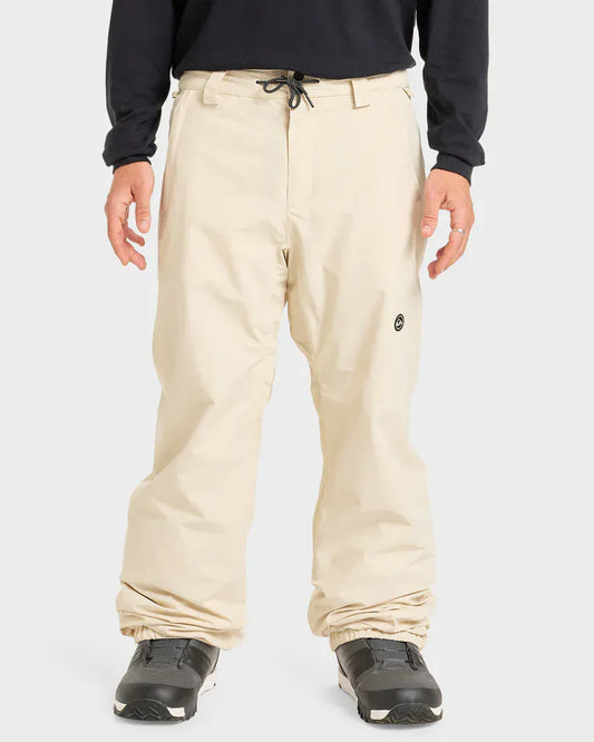 QUIKSILVER S / Bone QUIKSILVER SNOW DOWN PANT
