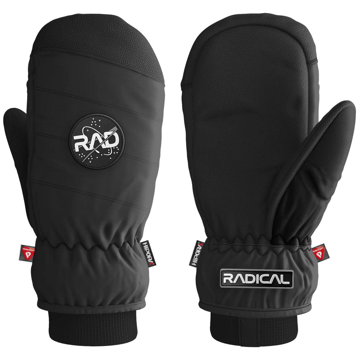 Rad Astro Mitten Black
