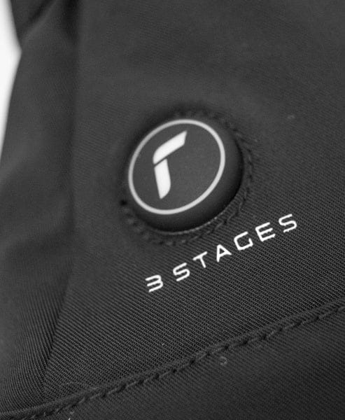 REUSCH Reusch Heated Mitten Black includes Batteries