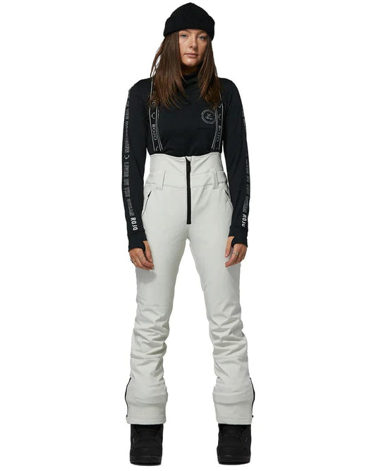 ROJO S / WHITE Rojo Soft Shell High Rise Ladys Snow Pant