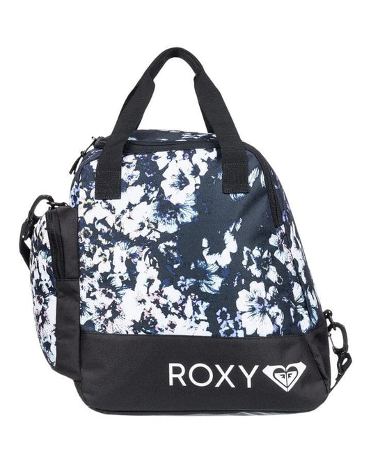 ROXY BLACK FLOWERS Roxy Northa Boot Bag