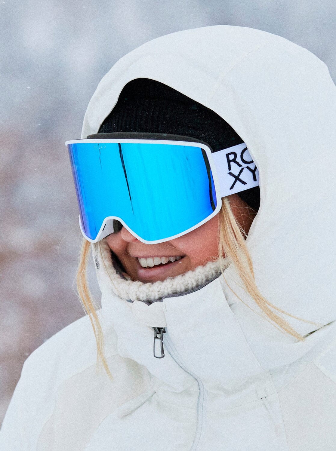 Ladies white ski goggles on sale