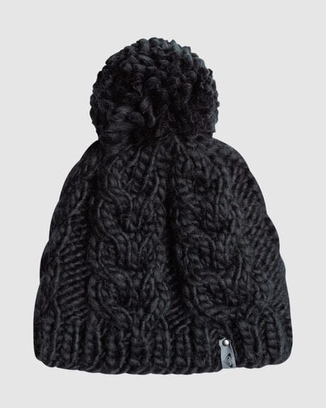 ROXY BLACK Roxy Winter Beanie Black