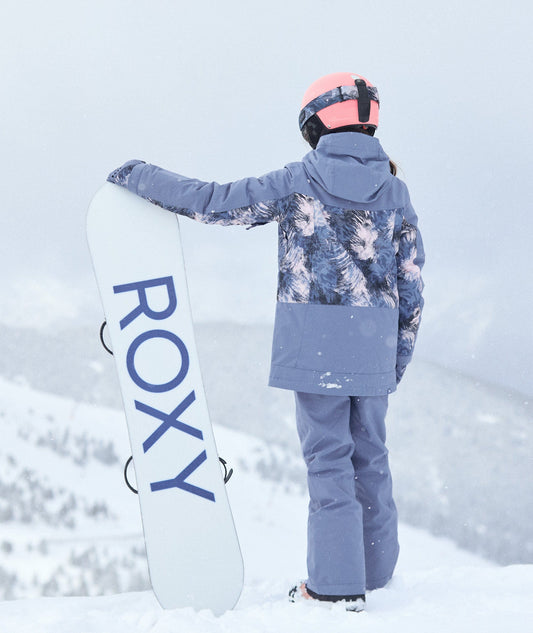 ROXY 2XL - 16 / WILD WIND Roxy Radiant Lines Overhead Girls Jacket 2025