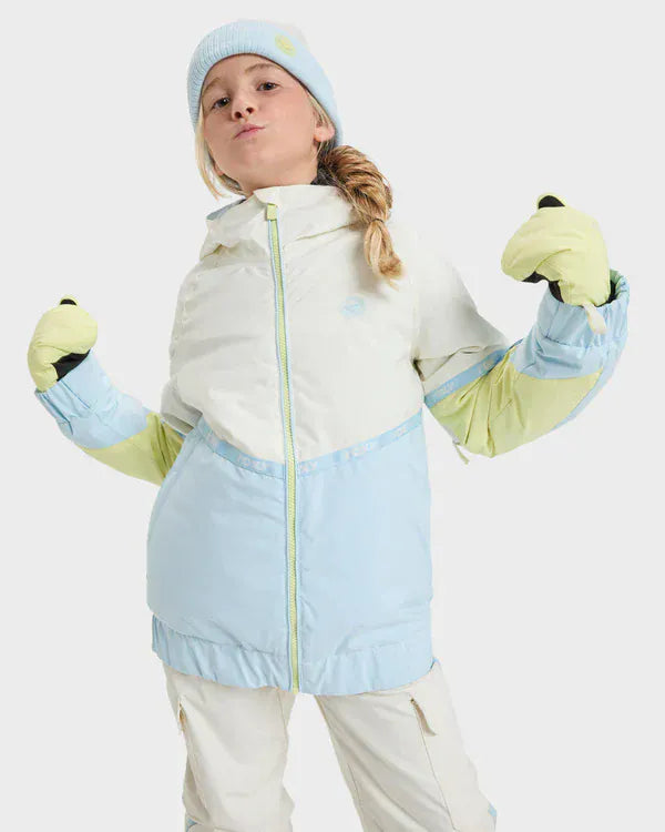 ROXY M / WHITE ROXY HEKLA ICE GIRL JACKET