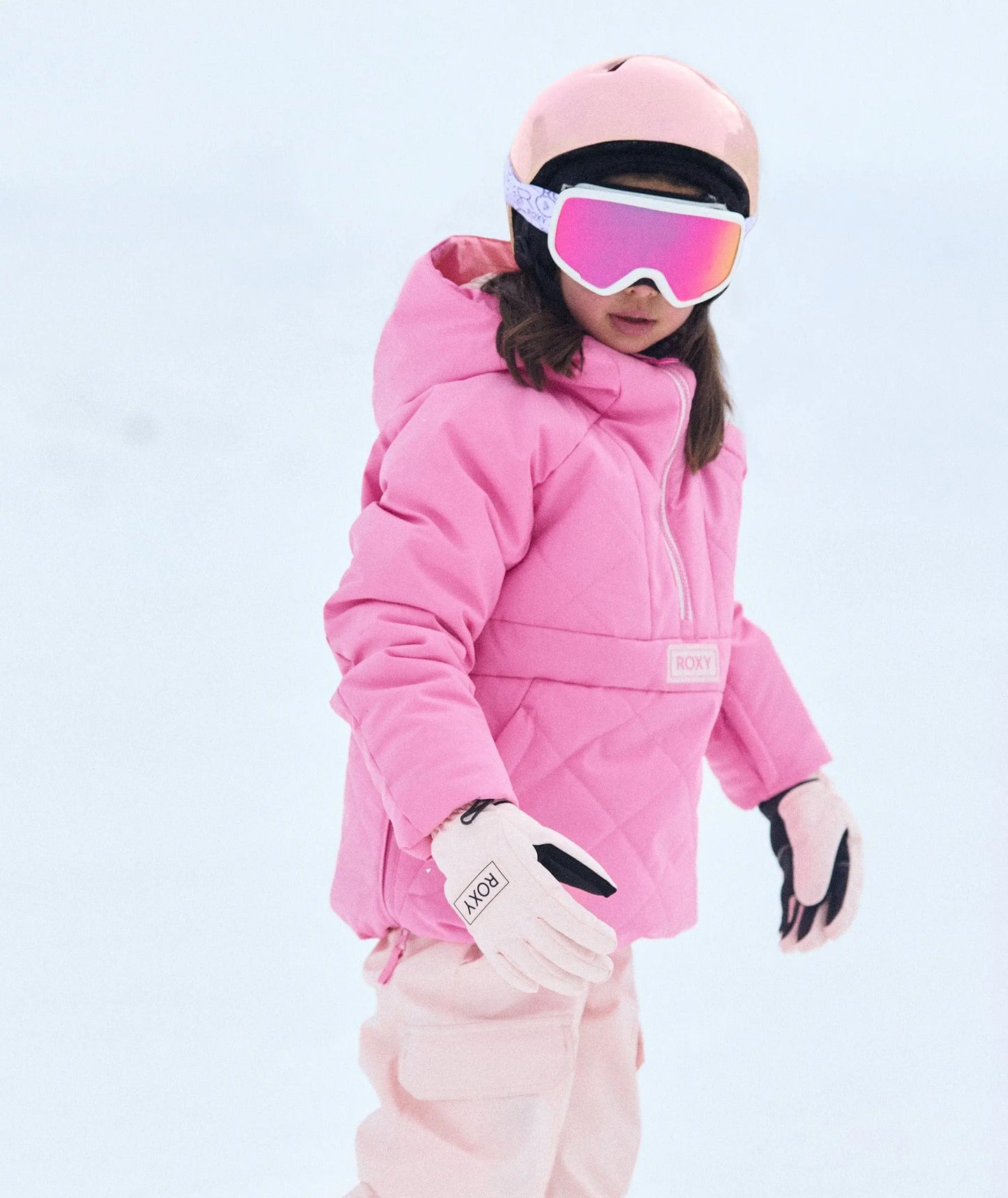pink roxy snowboard Women's Raina 2026 143 back stance makes it easy to keep your nose up in the powder and to breeze through a variety of terrain on the whole mountain 2021/22 Roxy Snowboards Preview