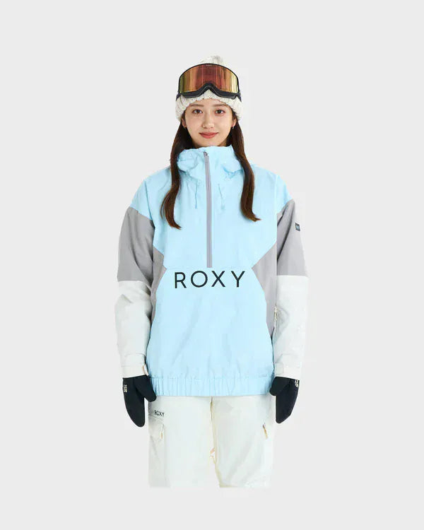 ROXY M / ICE BLUE ROXY ALPHA ANORAK  WOMANS JACKET