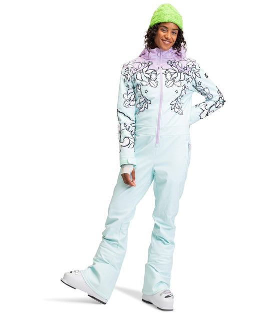 ROXY XS / AQUA Roxy X Rowley 2024 one piece Womens Ski Suit