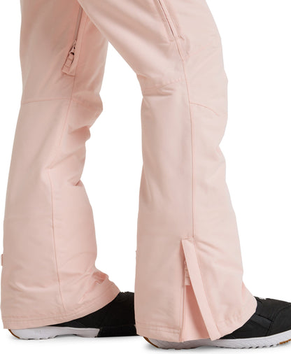 ROXY Roxy Rideout Bib Pant 2025 Pink Salt