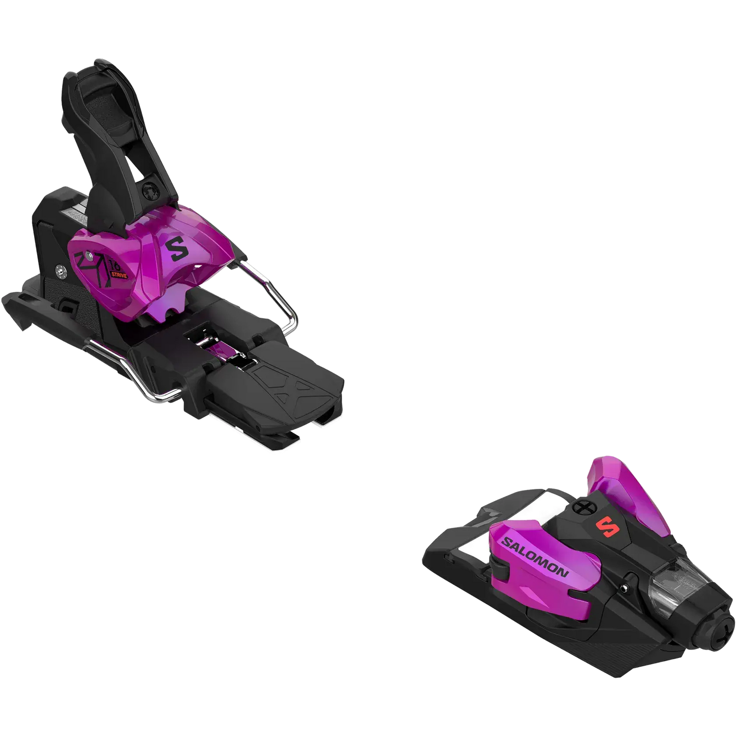 SALOMON 100 / PURPLE Salomon Strive 16 MN Ski Binding Brake size 100mm
