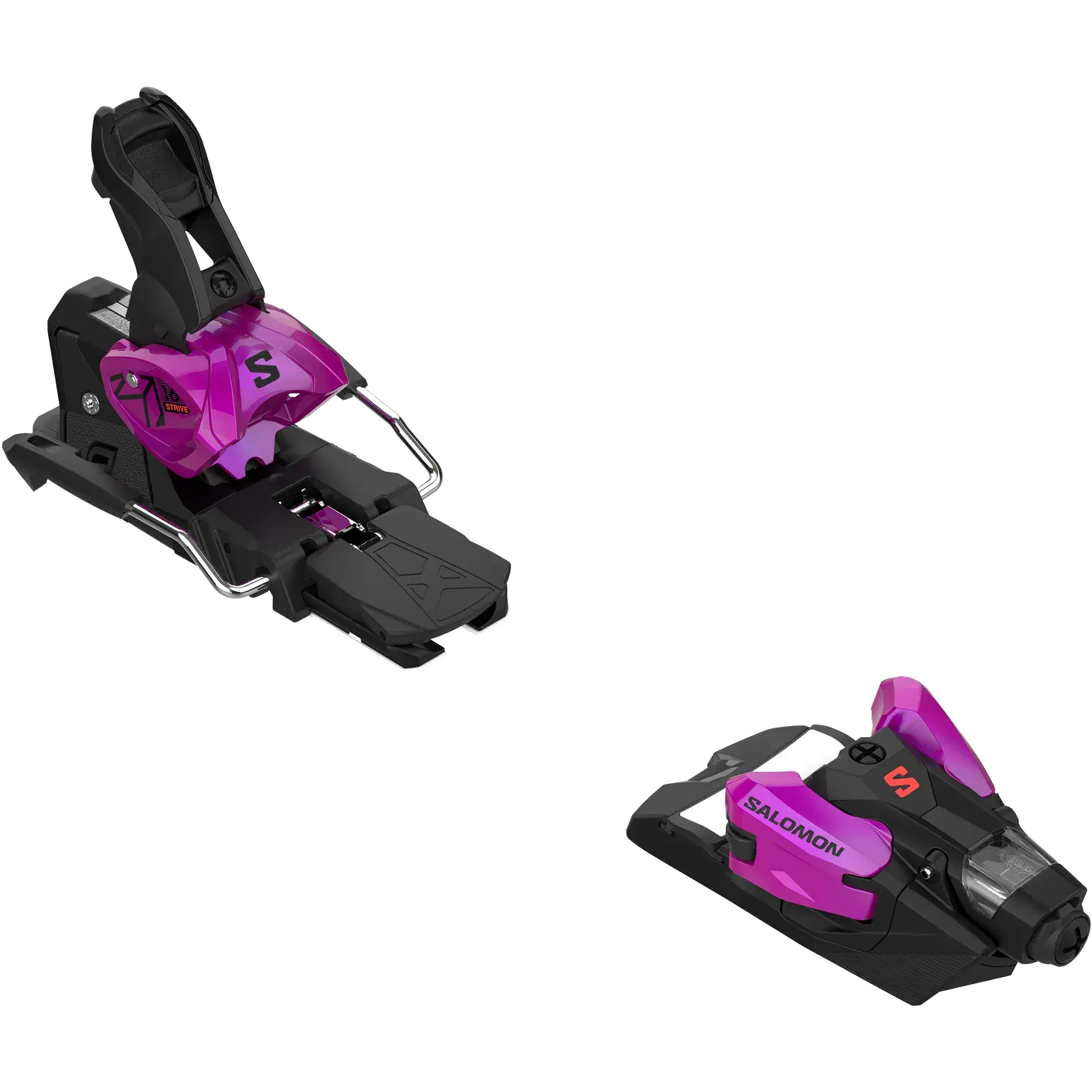 SALOMON 100 / PURPLE Salomon Strive 16 MN Ski Binding Brake size 100mm