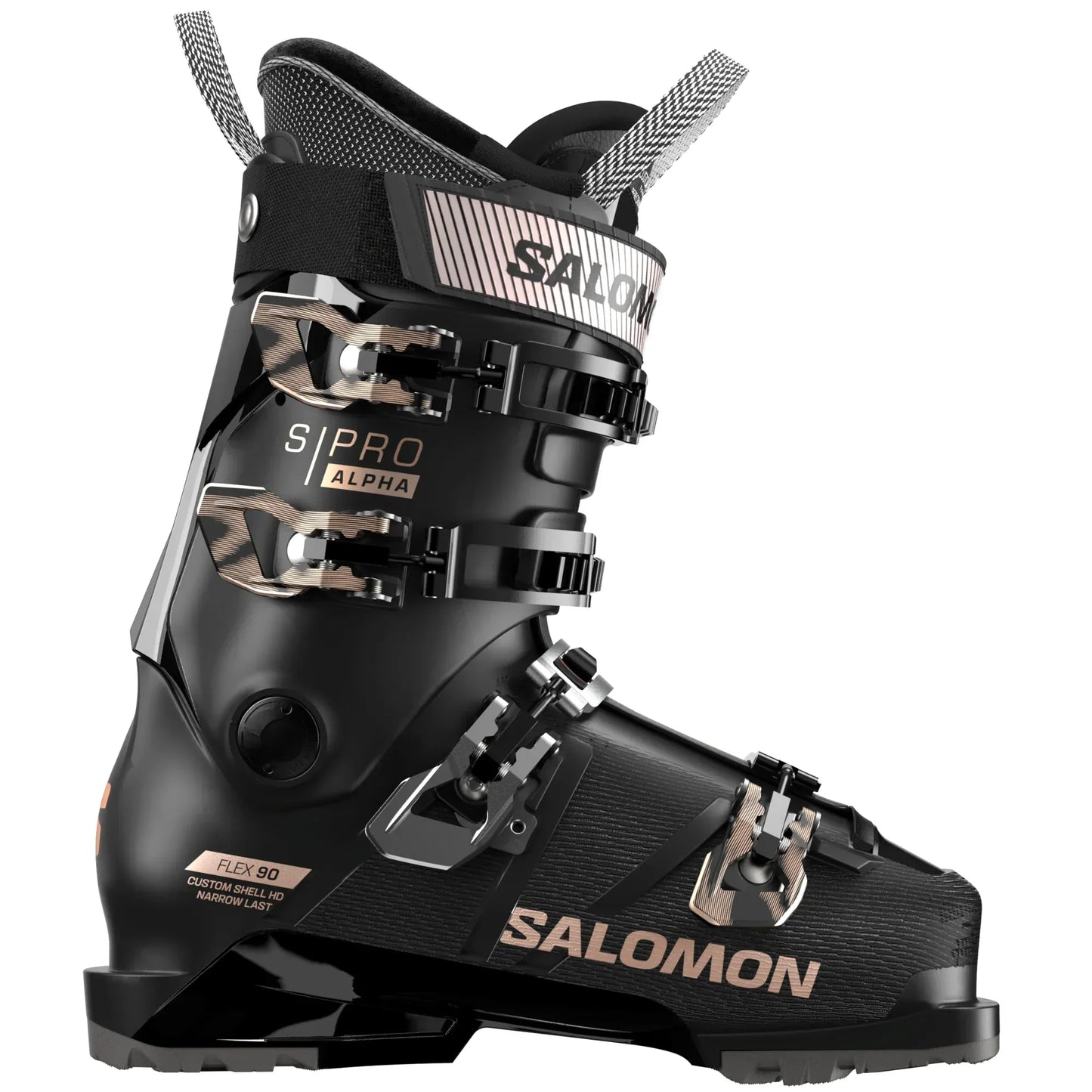 SALOMON 22.5 / BLACK Salomon S/Pro Alpha 90W Ski Boot