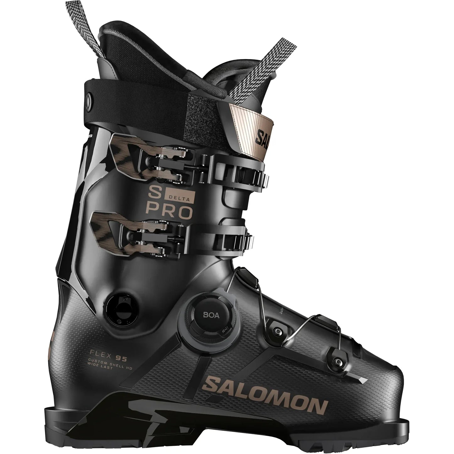SALOMON 23.5 / BLACK Salomon S/Pro Delta Boa 95w Ski Boot