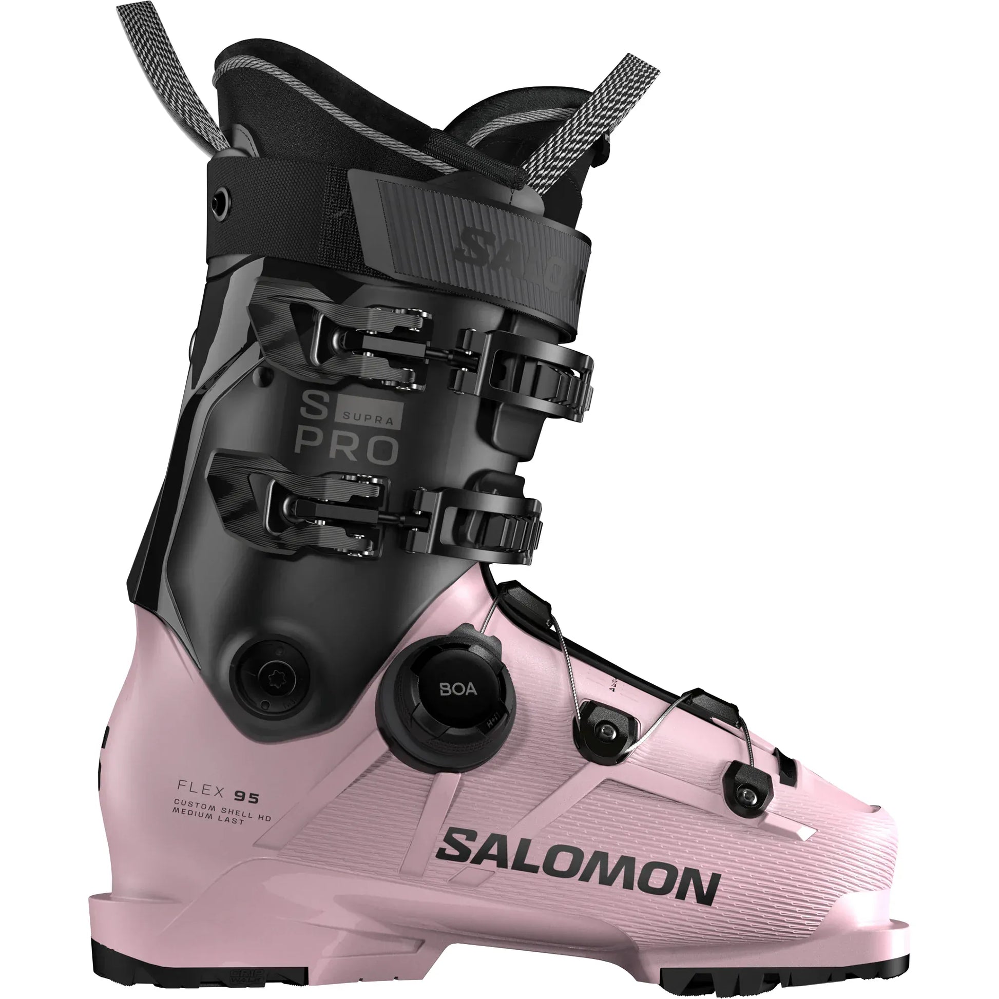 SALOMON 23.5 / ROSE Salomon S/Pro Supra Boa 95w Ski Boot