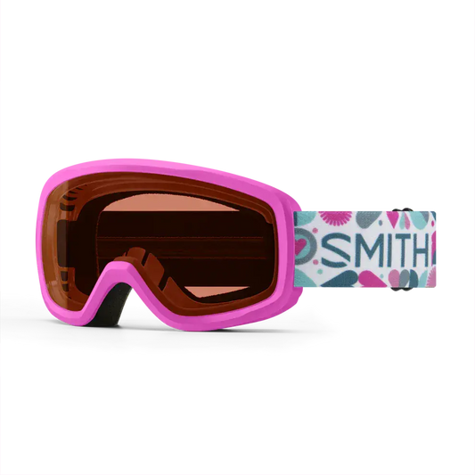 SMITH VIVID PINK HEARTS Smith Snowday Kids Snow Goggle