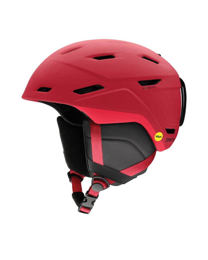 SMITH M / CRIMSON Smith Mission Mips Snow Helmet Crimson