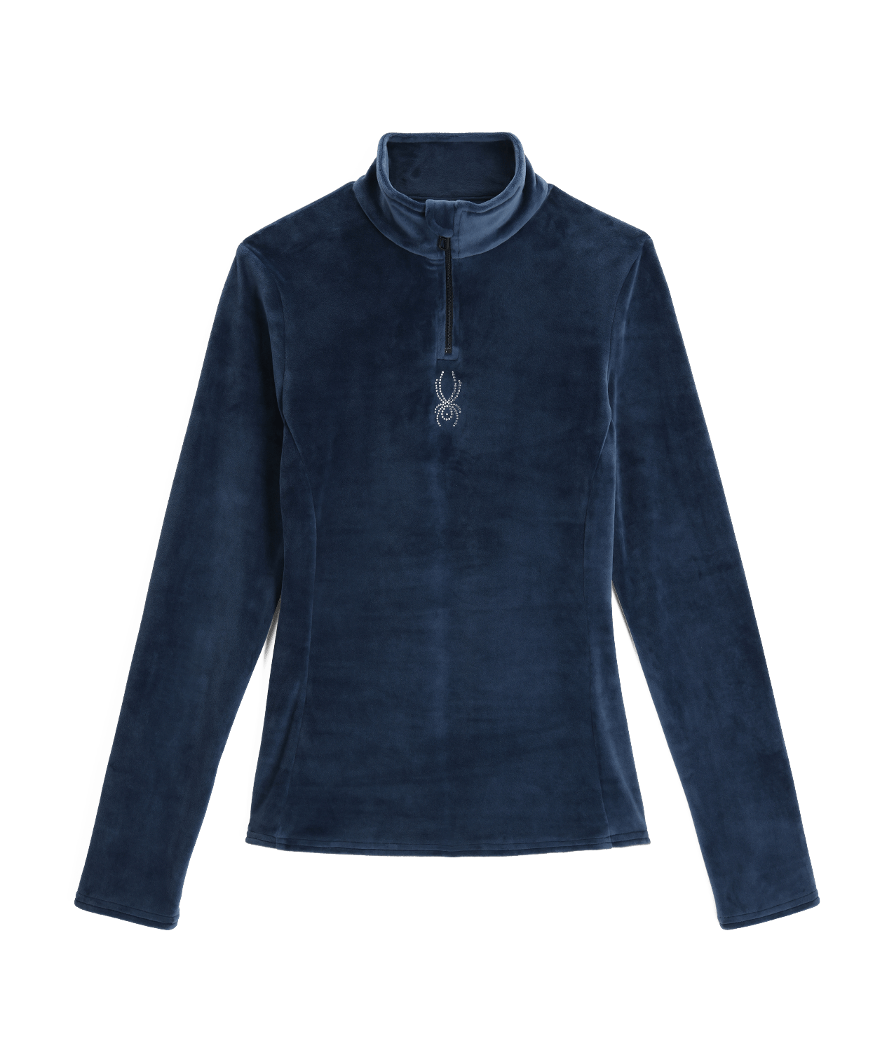 SPYDER M / NAVY Spyder Shimmer Bug Half Zip Navy