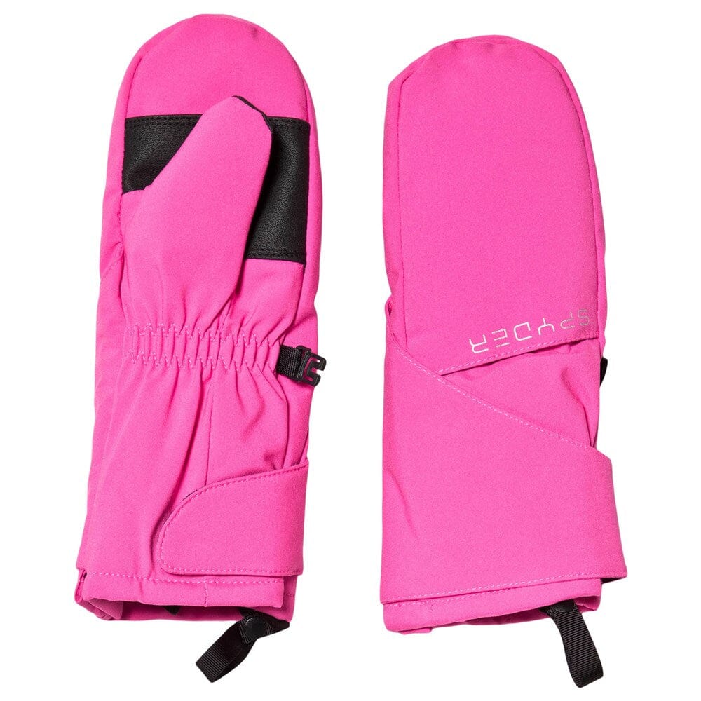 SPYDER L / PINK Spyder Bitsy Cubby Kids Mitt Pink