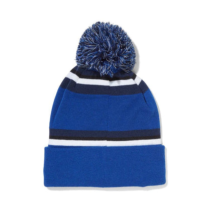 SPYDER BLUE Spyder Icebox Pom Pom Beanie Blue