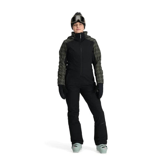 SPYDER 8 / BLACK Spyder Power Ladies 2024 Snow Suit