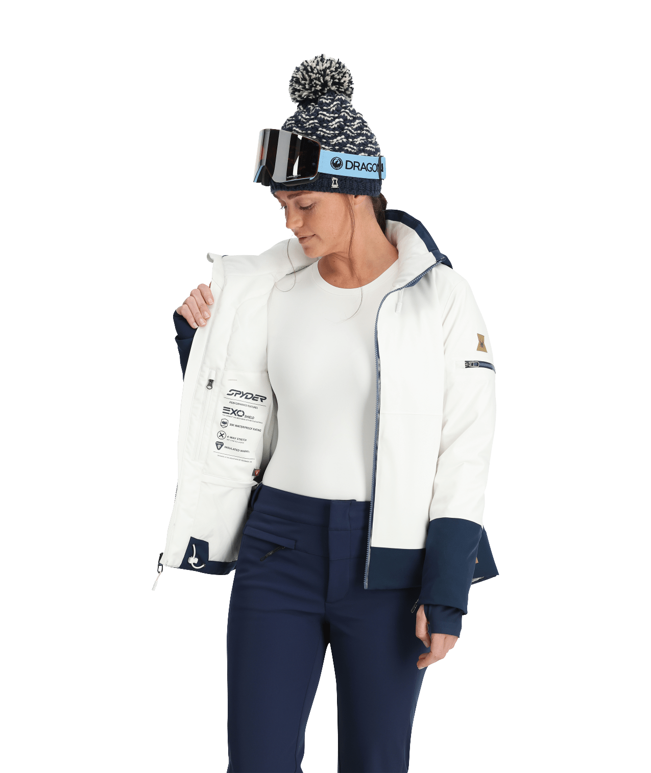 SPYDER Spyder Soleil Womens Jacket 2025 White  xx