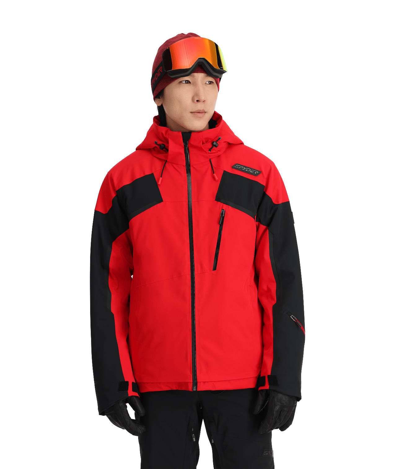 SPYDER M / RED Spyder Leader Jacket Red