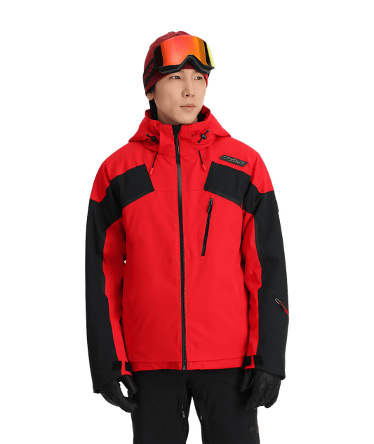 SPYDER M / RED Spyder Leader Jacket Red