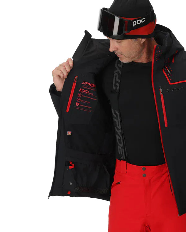 SPYDER Spyder Pinnacle Jacket Black