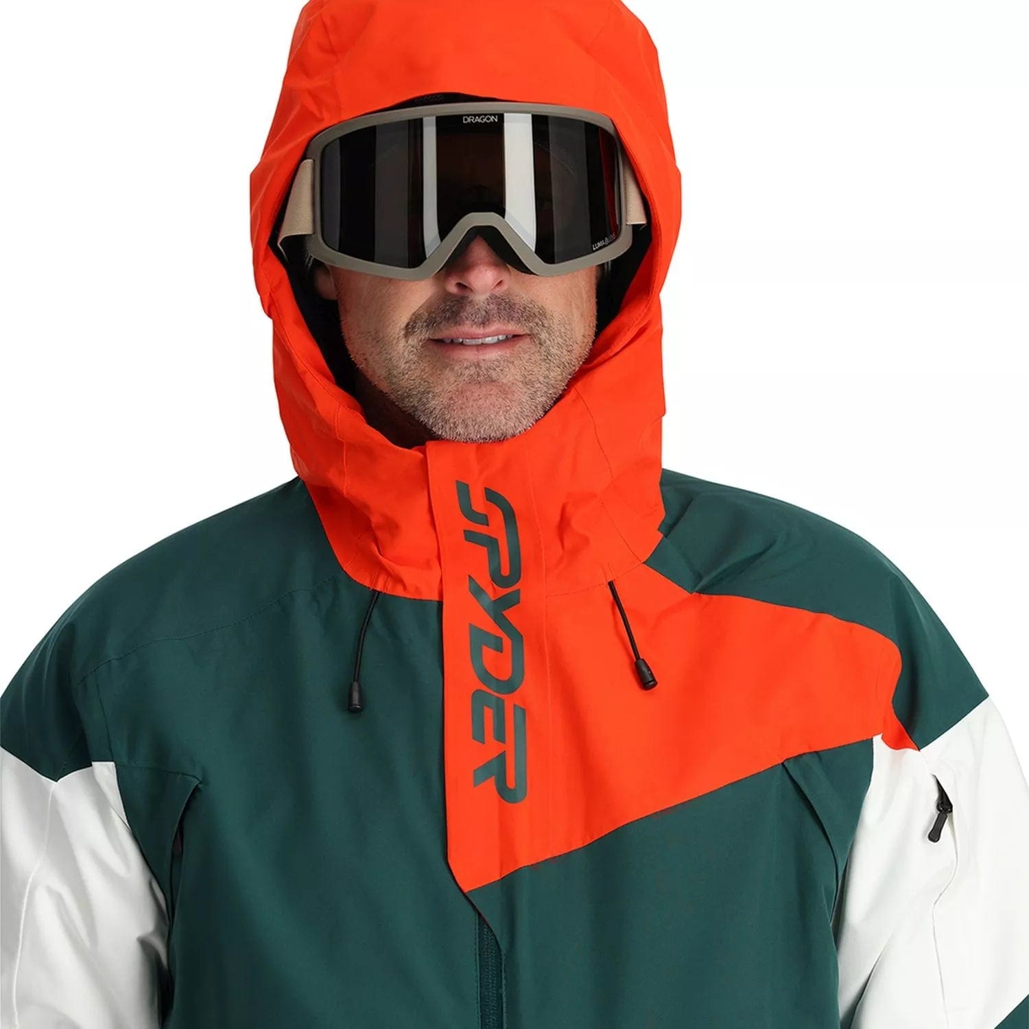 SPYDER M / CYPRESS GREEN Spyder Utility 2024 Mens Snow One piece Suit